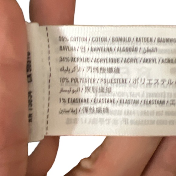 EUC ABERCROMBIE AND FITCH GRAY SWEATER DRESS WITH ZIPPERS. MEDIUM. - Picture 5 of 5